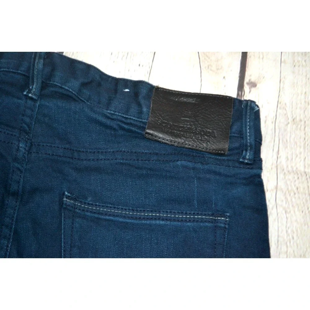 SCOTCH & SODA Men's Tye Slim Leg Denim Jeans SIZE 31/28 Dark Wash